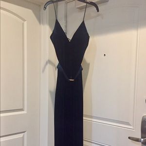 Hunter Green Velvet Jumpsuit